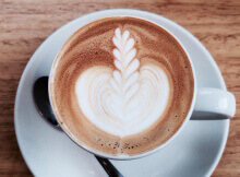 café com avaliação