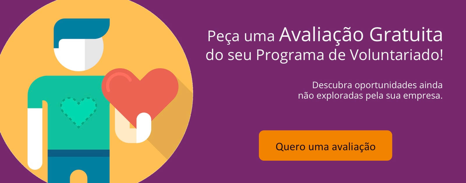 avaliação gratuita voluntariado